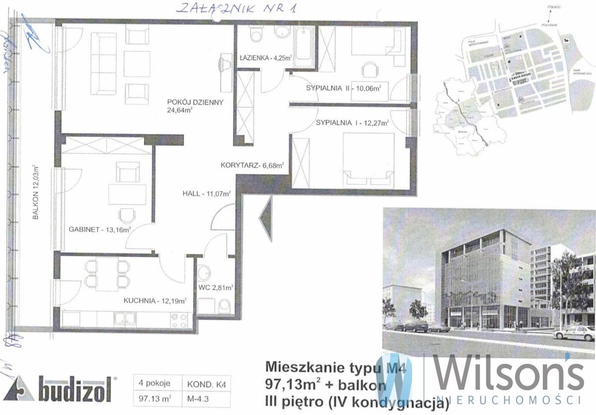 Mieszkanie 4-pokojowe Warszawa Mokotów, al. Niepodległości. Zdjęcie 9