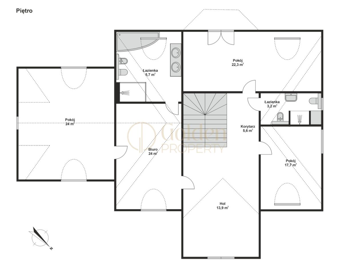 dom wolnostojący, 7 pokoi Chwaszczyno, ul. Wąska. Zdjęcie 22