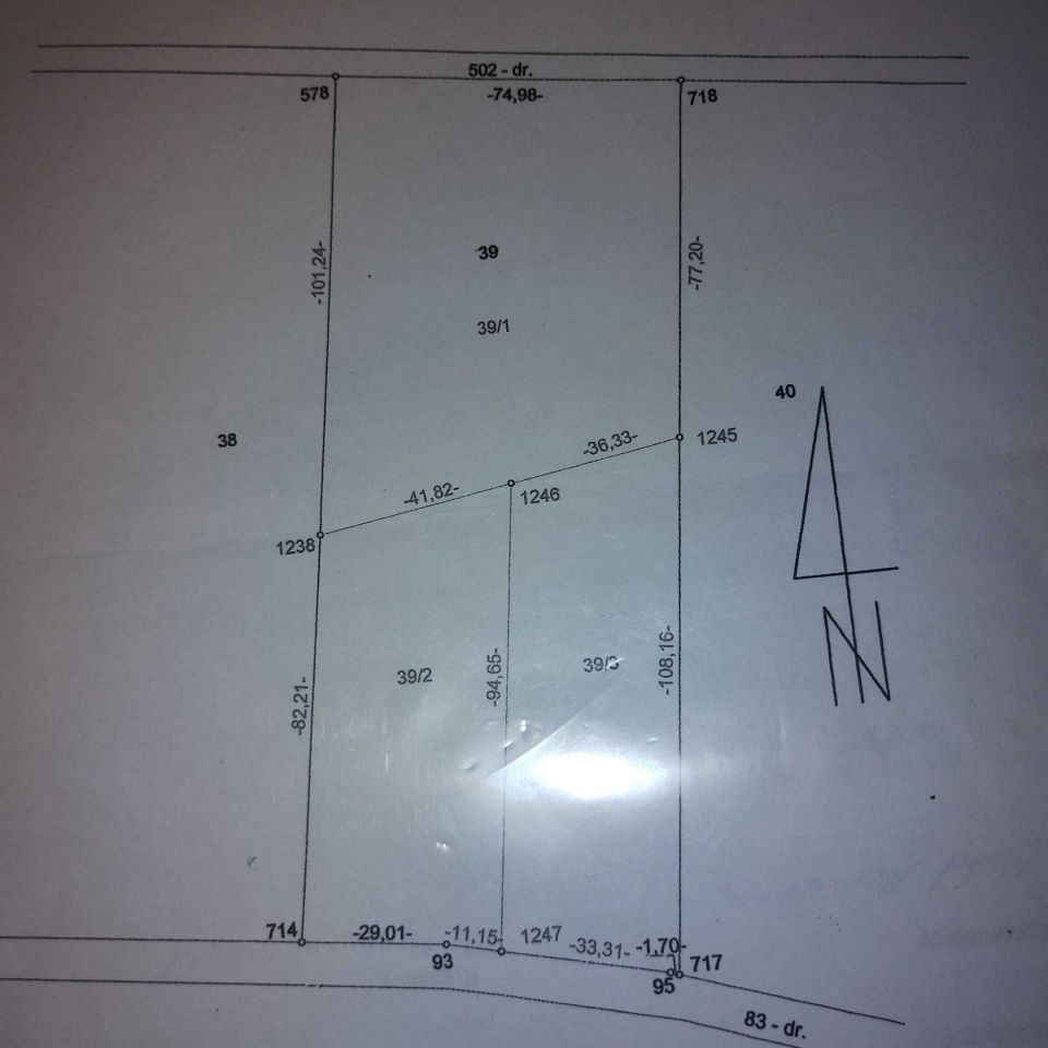 Działka budowlana Ostrówek. Zdjęcie 3