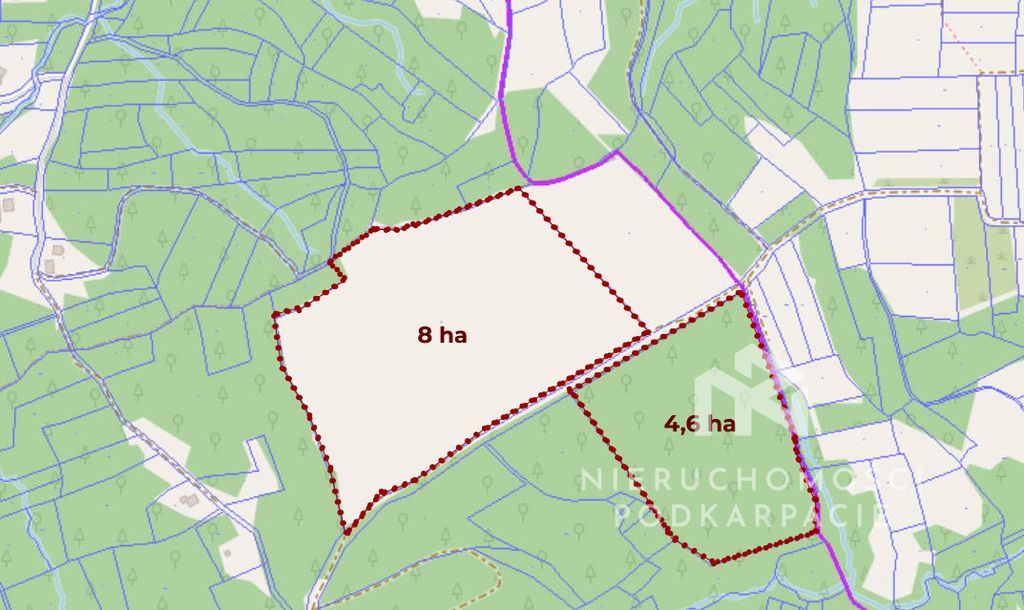 Działka rekreacyjna Błażowa Dolna. Zdjęcie 8