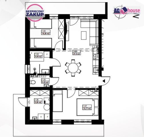 Mieszkanie 3-pokojowe Ostrowo, ul. Zabytkowa. Zdjęcie 28