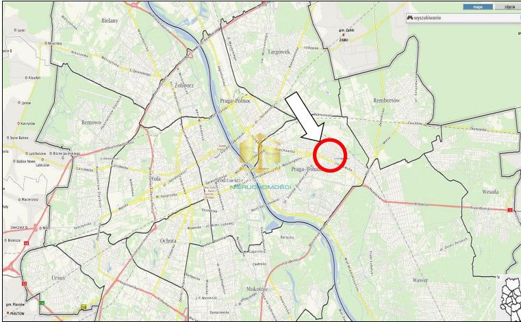 Działka budowlana Warszawa Praga-Południe