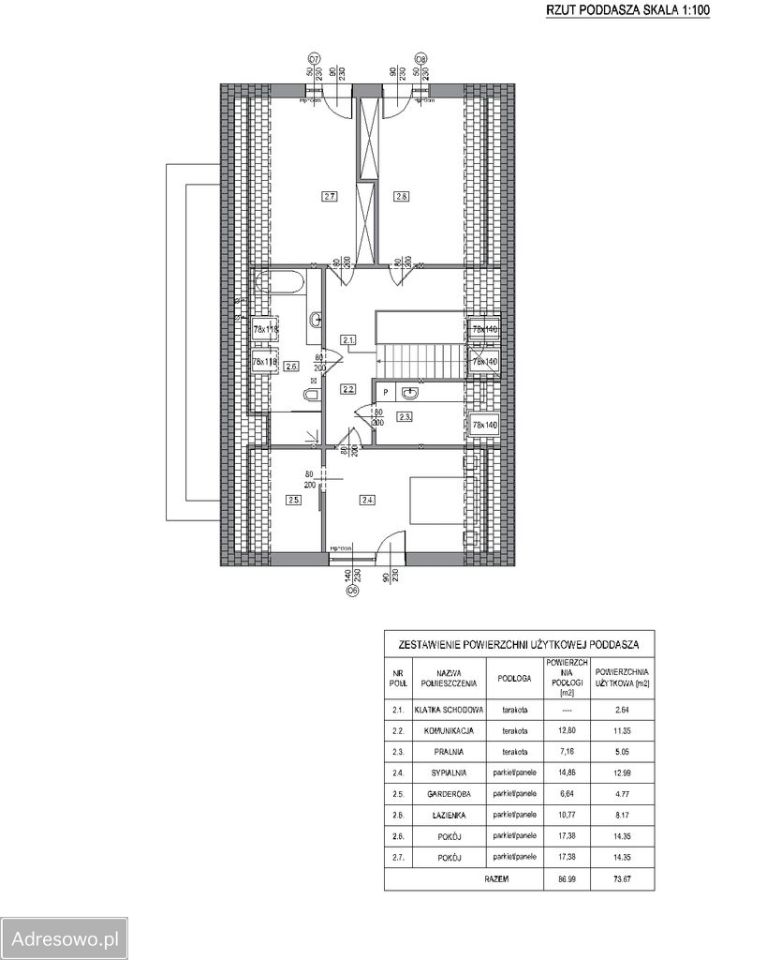 dom wolnostojący, 5 pokoi Bełchatów Binków, ul. Daleka. Zdjęcie 15