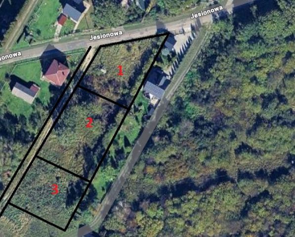 Działka budowlana Skałka, ul. Jesionowa. Zdjęcie 1