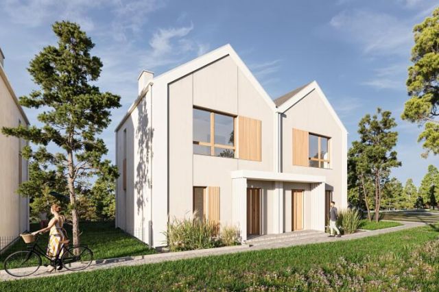 bliźniak, 4 pokoje Elbląg, ul. Cisowa. Zdjęcie 2