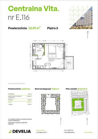 Mieszkanie 1-pokojowe Kraków Czyżyny, ul. Romana Ciesielskiego. Zdjęcie 14