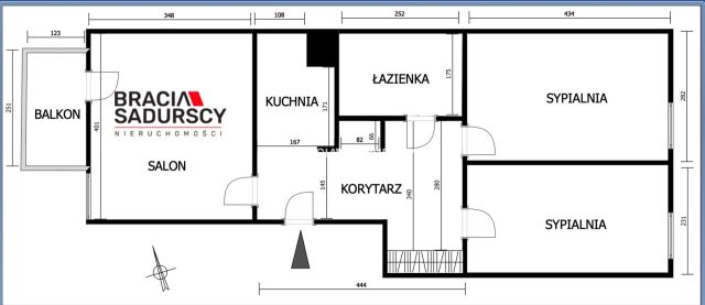 Mieszkanie 3-pokojowe Kraków Krowodrza, ul. Poznańska. Zdjęcie 23