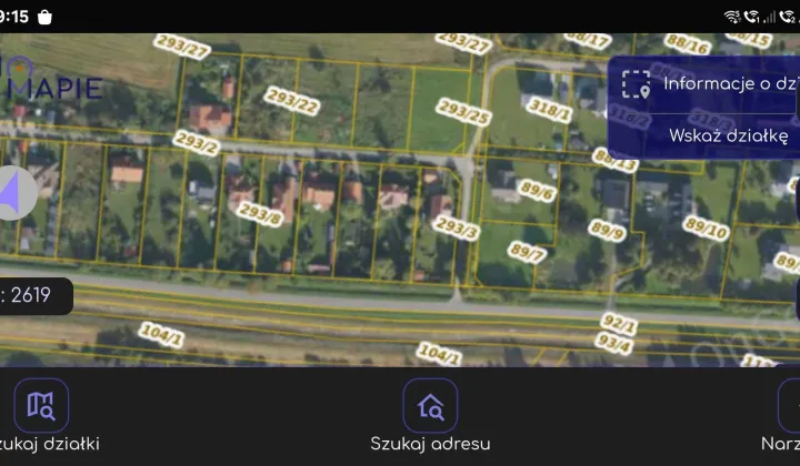 Działka budowlana Rogity