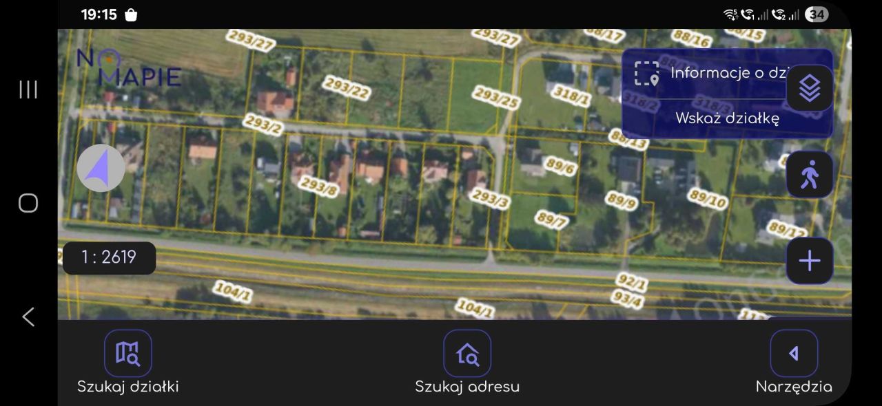 Działka budowlana Rogity