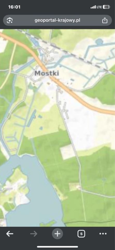 Działka budowlana Mostki. Zdjęcie 2