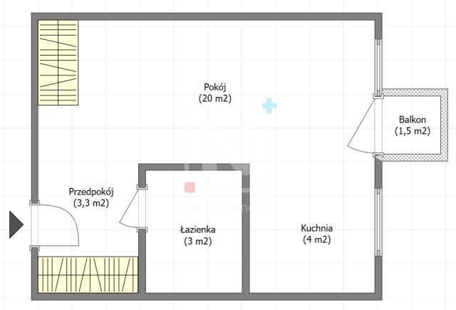 Mieszkanie 1-pokojowe Warszawa Śródmieście, ul. Okrąg. Zdjęcie 12