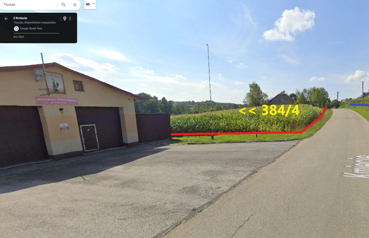 Działka budowlana Tłuczań Kmiecie, ul. Kmiecie. Zdjęcie 4