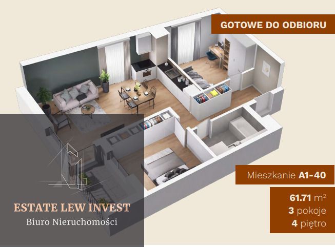 Mieszkanie 2-pokojowe Kraków Bronowice Wielkie, ul. Sosnowiecka. Zdjęcie 10