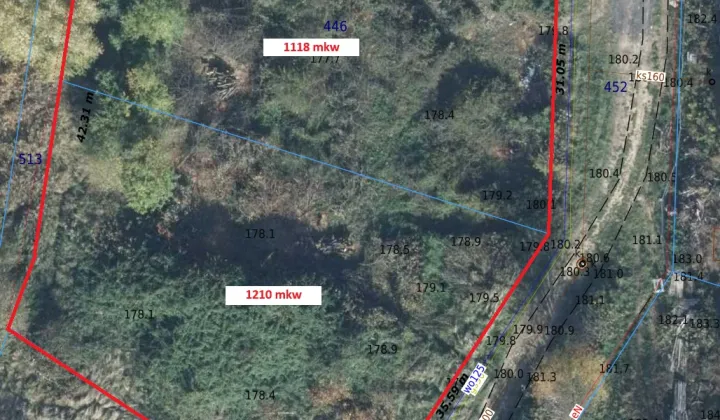 Działka budowlana Trzebnica, ul. Fiołkowa