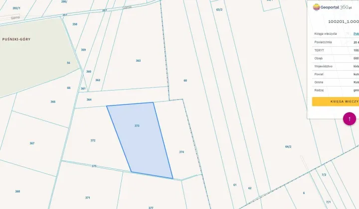 Działka inwestycyjna Kutno