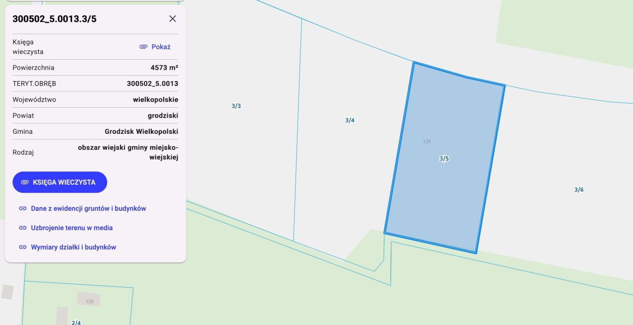 Działka budowlana Słocin. Zdjęcie 2