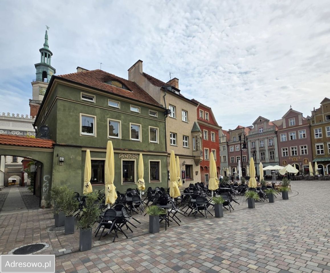 Lokal Poznań Stare Miasto, rynek Stary Rynek