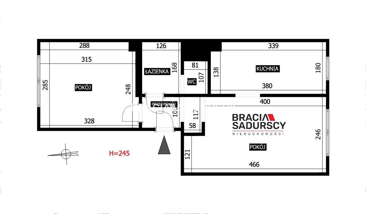 Mieszkanie 2-pokojowe Kraków Nowa Huta, os. Kolorowe. Zdjęcie 17