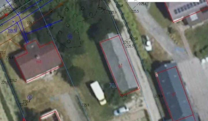 Działka budowlana Średnia Wieś