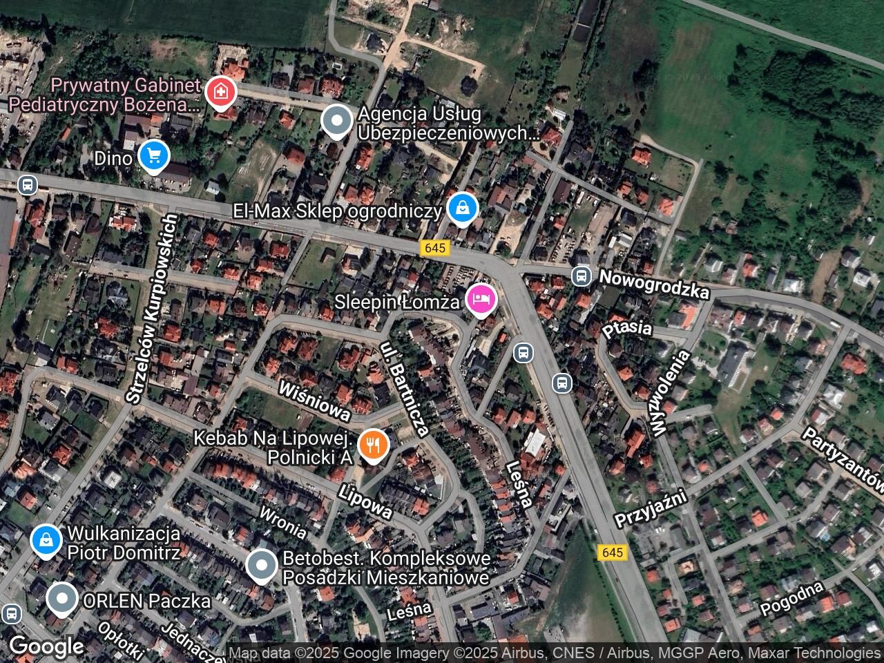 dom szeregowy, 6 pokoi Łomża Skowronki, ul. Leśna