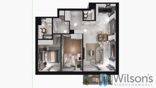 Mieszkanie 3-pokojowe Piastów, ul. Stanisława Bodycha. Zdjęcie 4