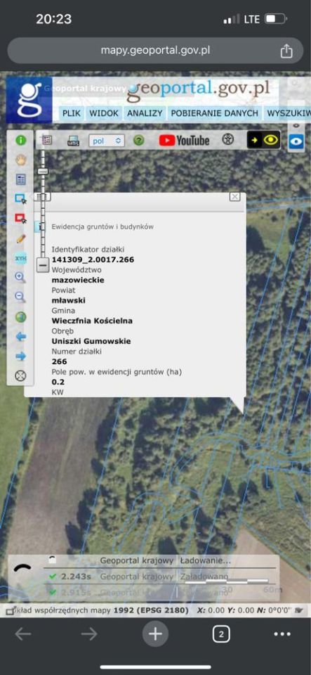 Działka rolna Uniszki Gumowskie. Zdjęcie 4