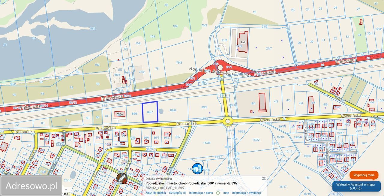 Działka inwestycyjna Pobiedziska, ul. Poznańska. Zdjęcie 2