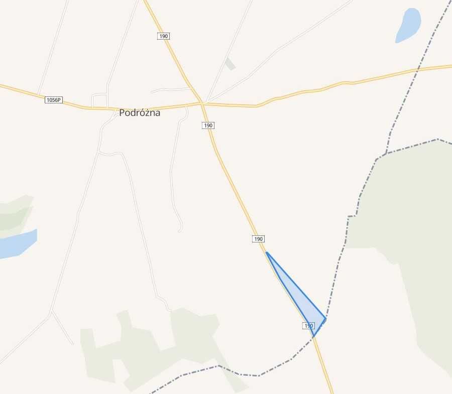 Działka rolna Podróżna. Zdjęcie 4