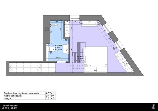 Mieszkanie 3-pokojowe Warszawa Wola, ul. Wawrzyszewska. Zdjęcie 14