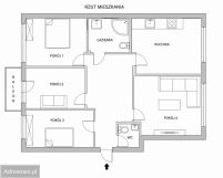 Mieszkanie 3-pokojowe Rzeszów Nowe Miasto, al. Tadeusza Rejtana. Zdjęcie 2