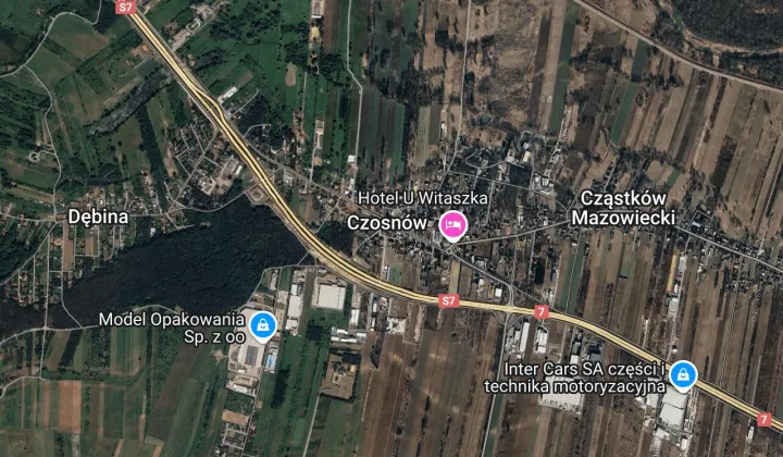 Działka budowlana Dębina