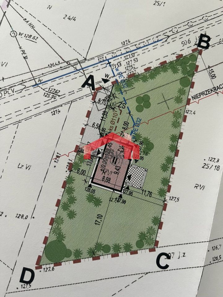 Działka budowlana Bobrówka. Zdjęcie 2