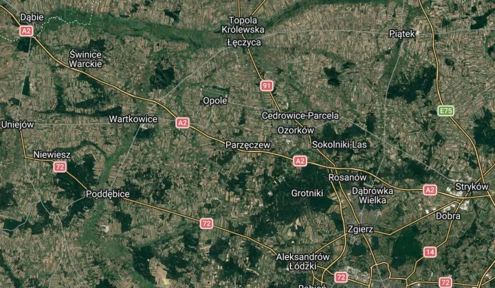 Działka inwestycyjna Parzęczew, Parzeczew