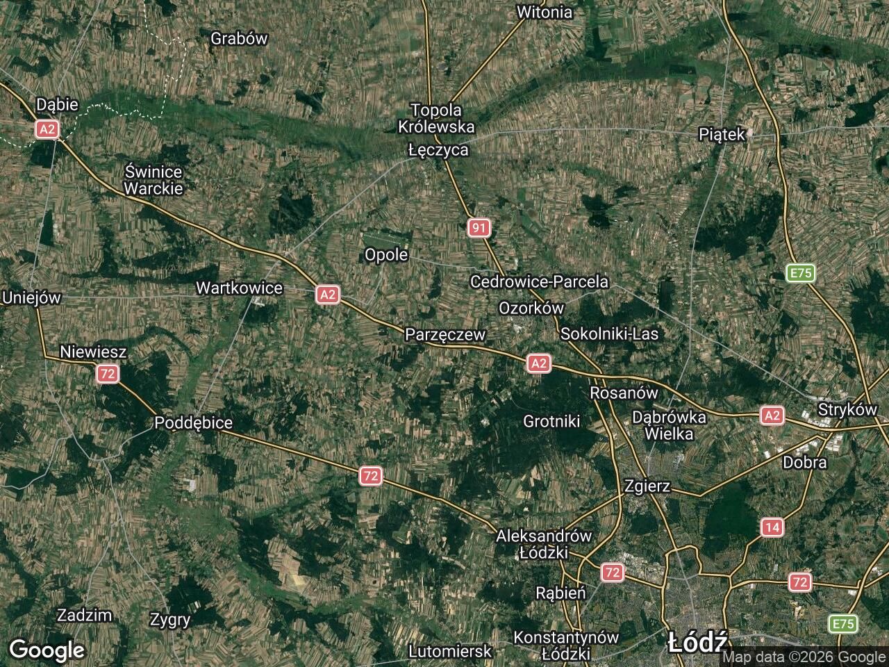 Działka inwestycyjna Parzęczew, Parzeczew. Zdjęcie 1