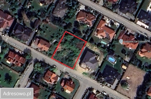 Działka budowlana Smolec, ul. Jarzębinowa. Zdjęcie 1