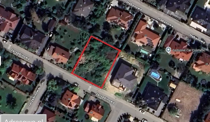 Działka budowlana Smolec, ul. Jarzębinowa