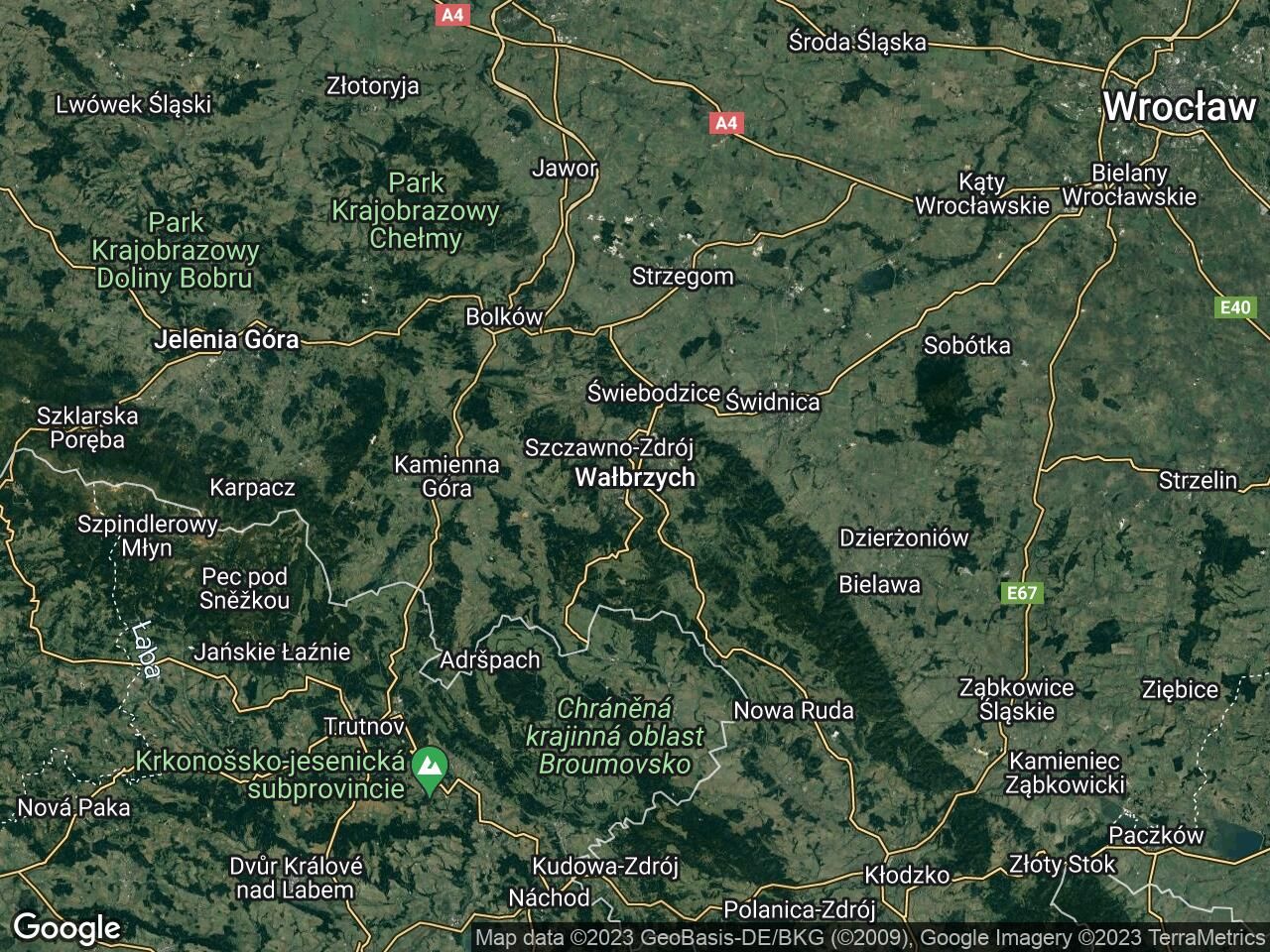 Działka rekreacyjna Wałbrzych Podzamcze