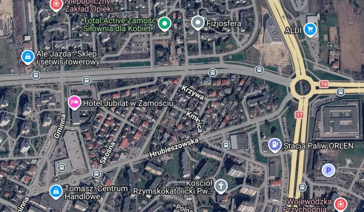 Działka budowlana Zamość Nowe Miasto, ul. Kmicica