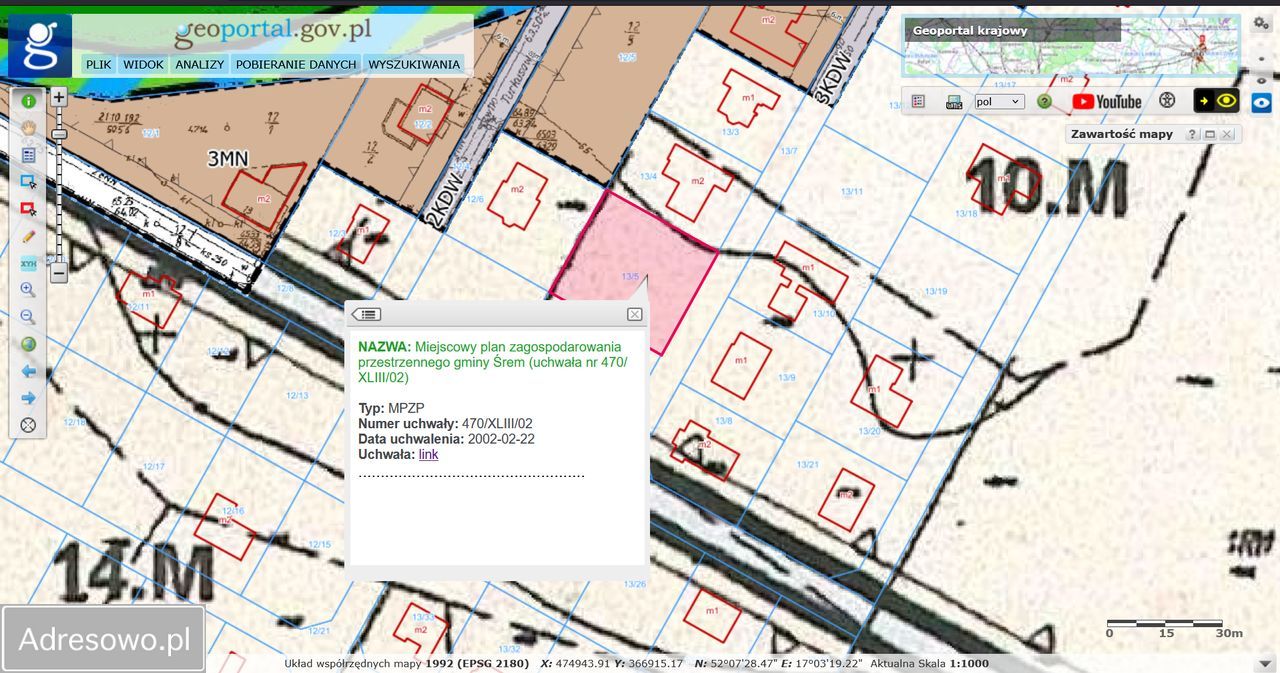 Działka budowlana Zbrudzewo, ul. Granitowa. Zdjęcie 3