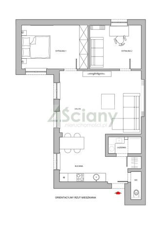 Mieszkanie 3-pokojowe Warszawa Praga-Północ, ul. Targowa. Zdjęcie 7