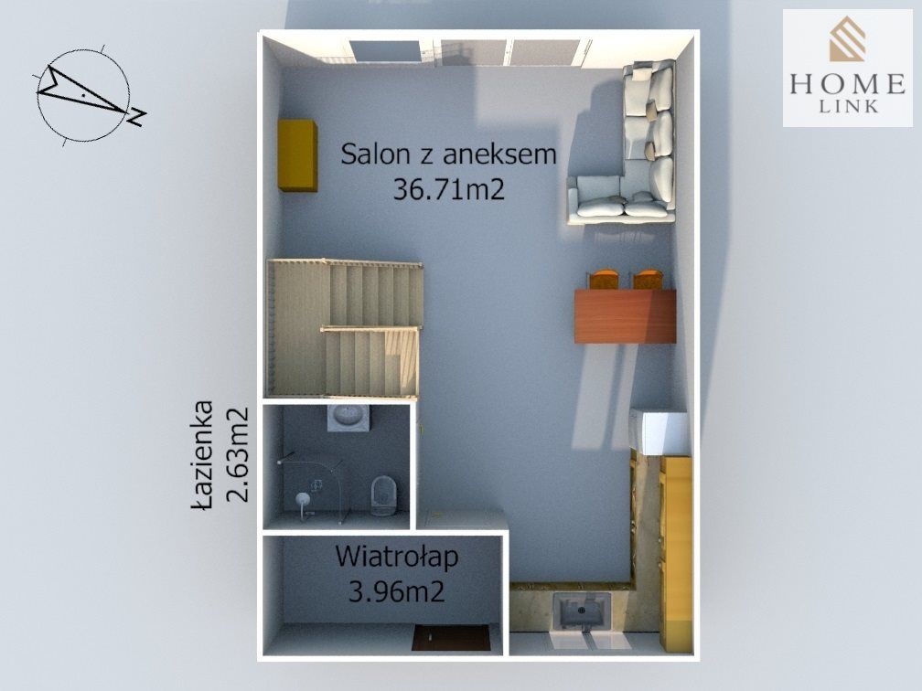 dom szeregowy, 4 pokoje Różnowo. Zdjęcie 13