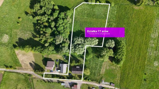 Działka inwestycyjna Koźmice Wielkie. Zdjęcie 8