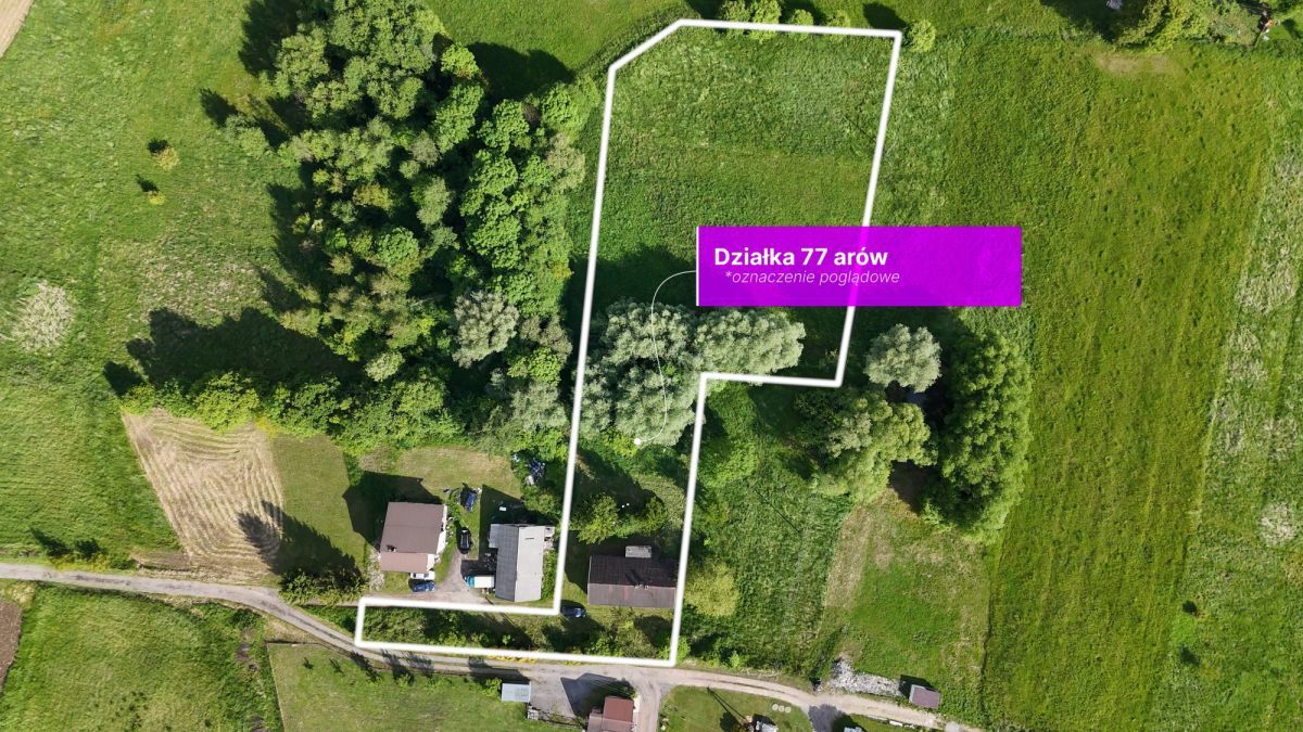 Działka inwestycyjna Koźmice Wielkie. Zdjęcie 8