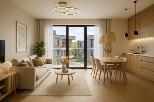 Mieszkanie 2-pokojowe Kraków Wola Justowska, ul. Piotra Borowego. Zdjęcie 1