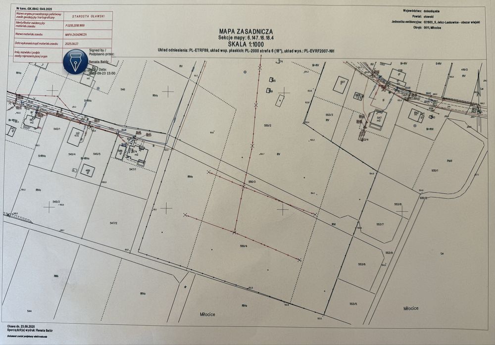 Działka budowlana Miłocice, ul. Leśna. Zdjęcie 2