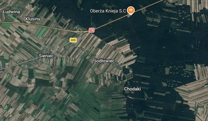 Działka budowlana Jodłowiec