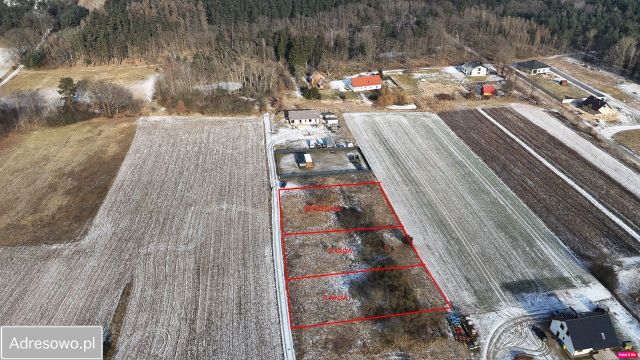 Działka budowlana Łagoszów Wielki Dobromil. Zdjęcie 1