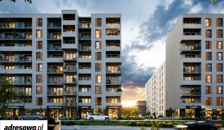 Mieszkanie 2-pokojowe Kraków Podgórze Duchackie, ul. Walerego Sławka