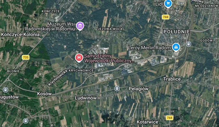 Hala/magazyn Radom Potkanów