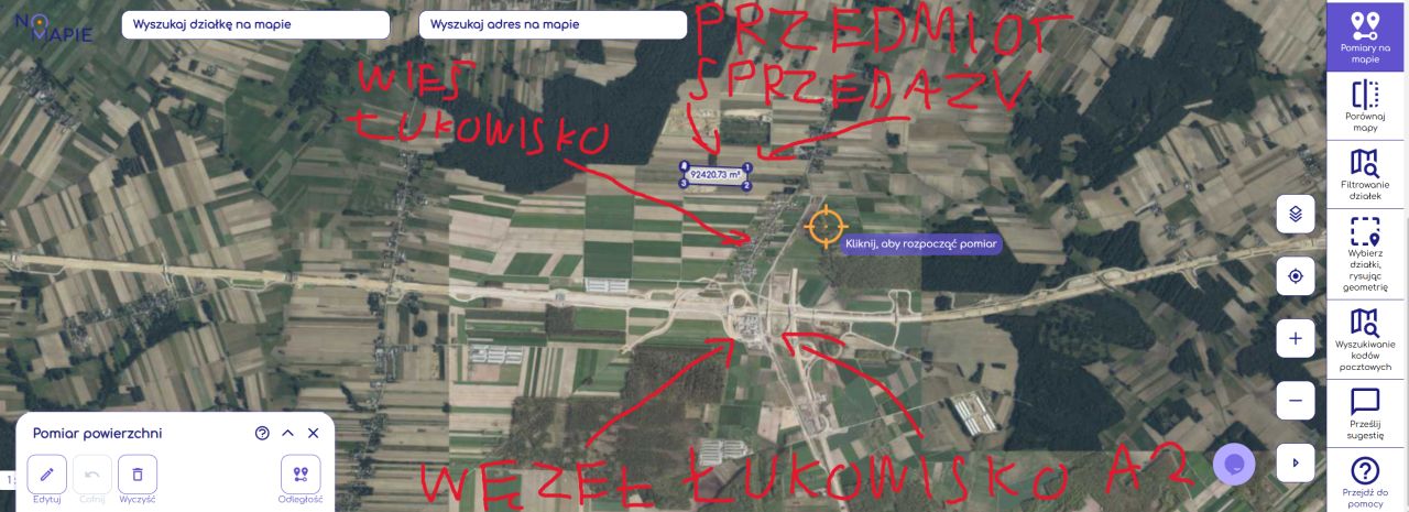 Działka rolna Łukowisko Starowieś. Zdjęcie 4